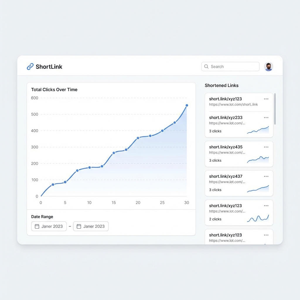 URL Shortener Dashboard
